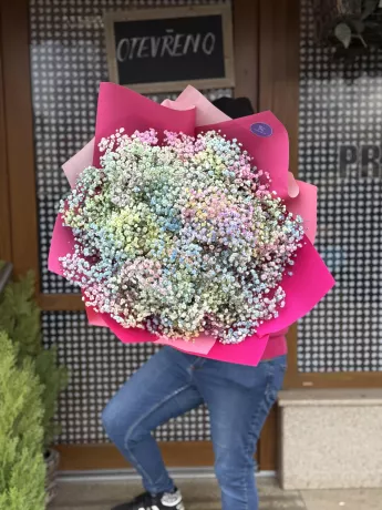 Kytice nevěstin závoj - gypsofila