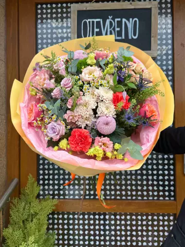 Kytice z výběru floristky