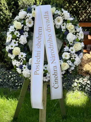 Smuteční věnec 60 cm