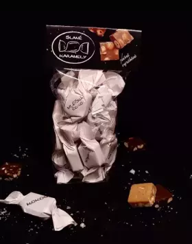Slané karamely, mix chutí - celofánový sáček Slané karamely, mix chutí - celofánový sáček