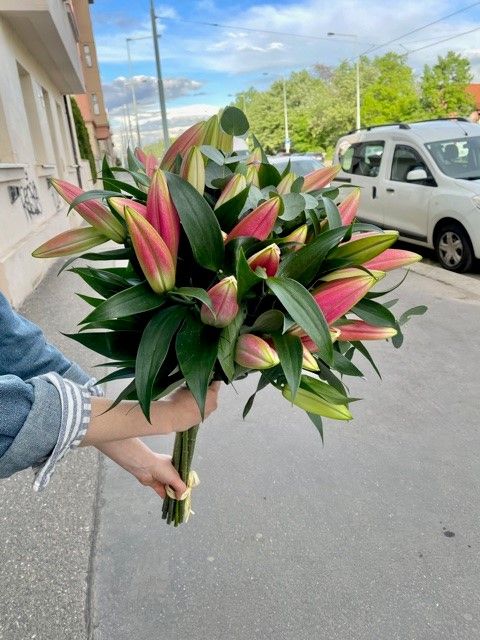 Kytice lilií online Praha