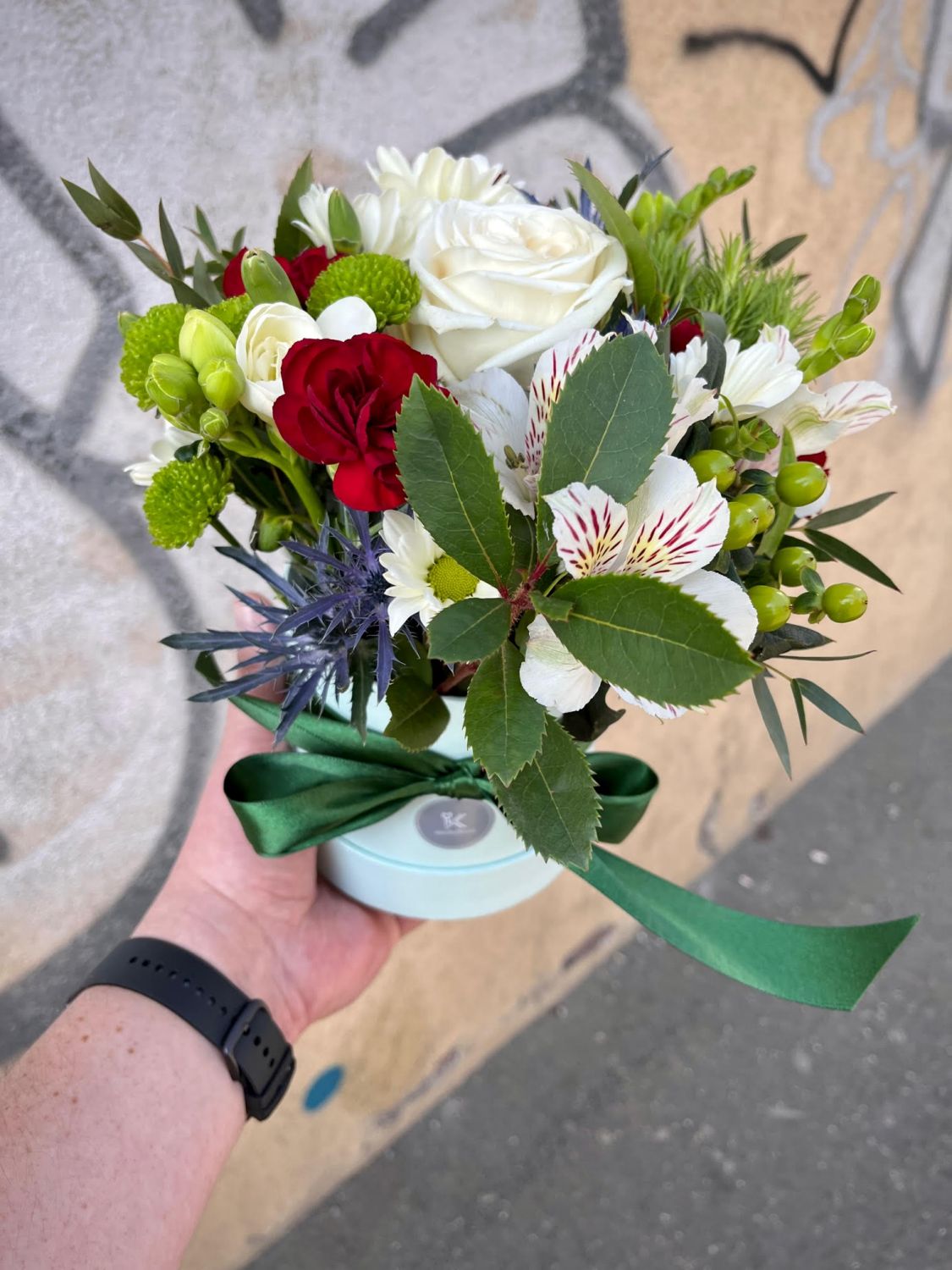 Květinový box doručení Praha