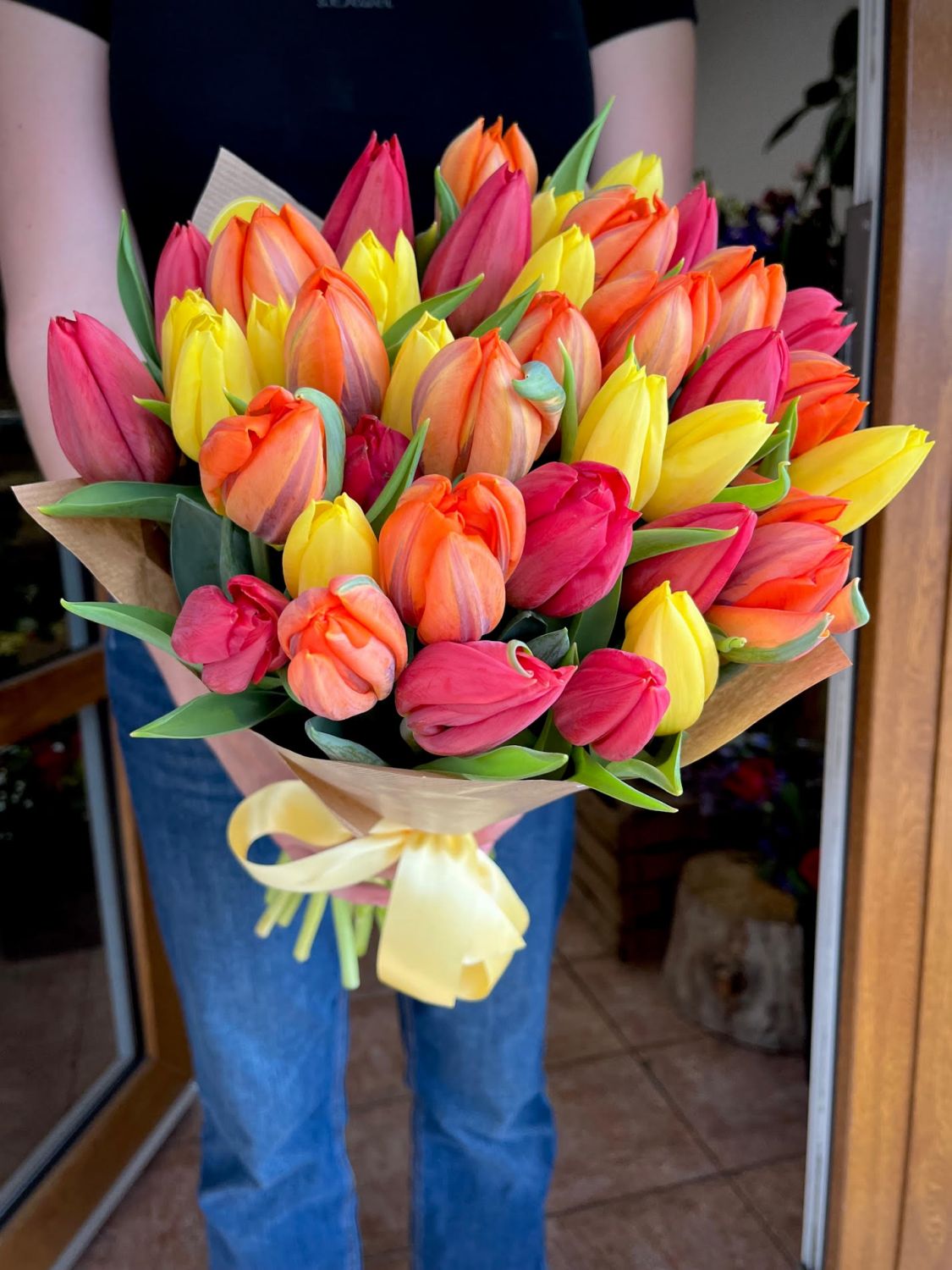 Rozvoz tulipánů