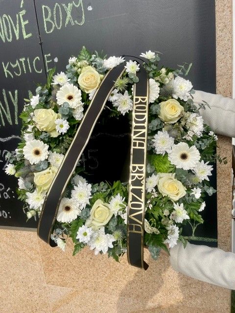 Smuteční kytice Krematorium Strašnice Praha