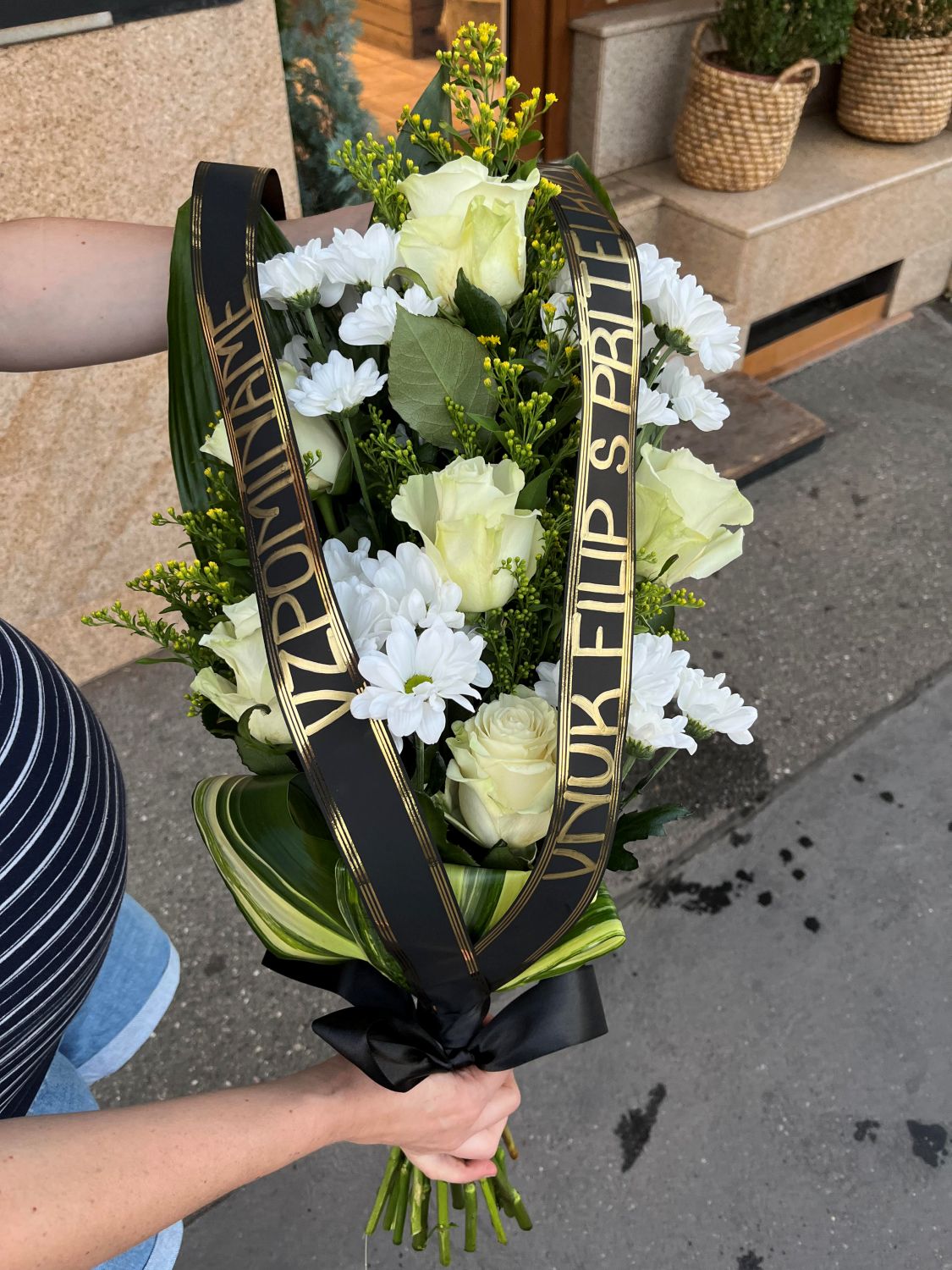 Kytice na pohřeb