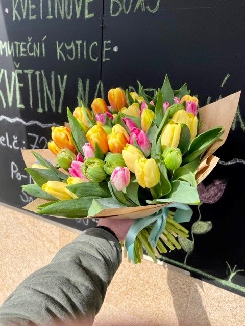 Tulipány na doručení po Praze a okolí