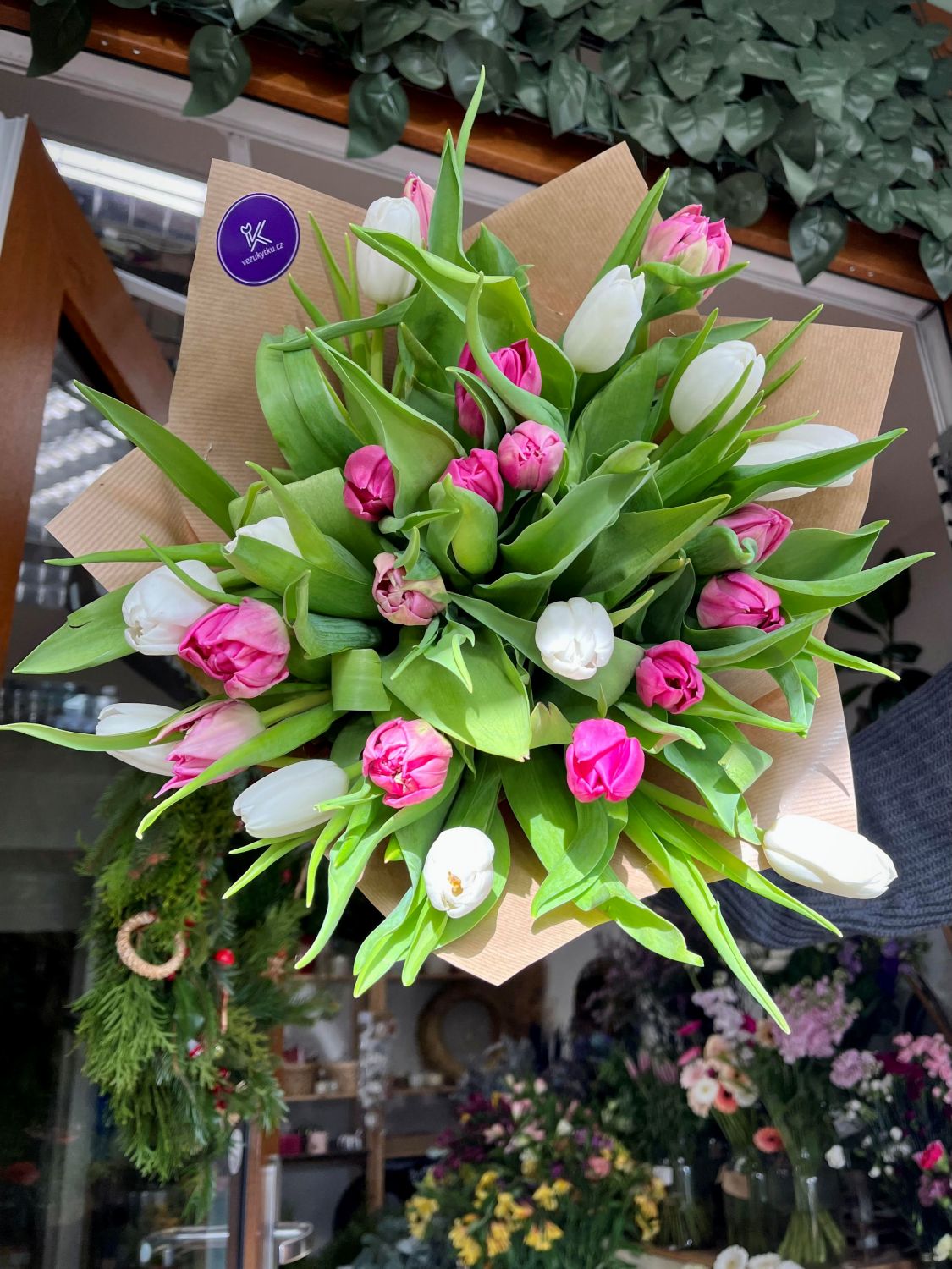 Kytice tulipánů
