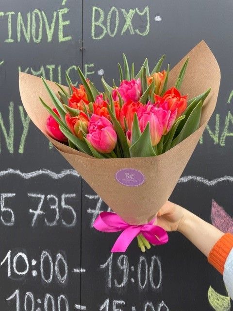 Kytice tulipánů květinářství Praha