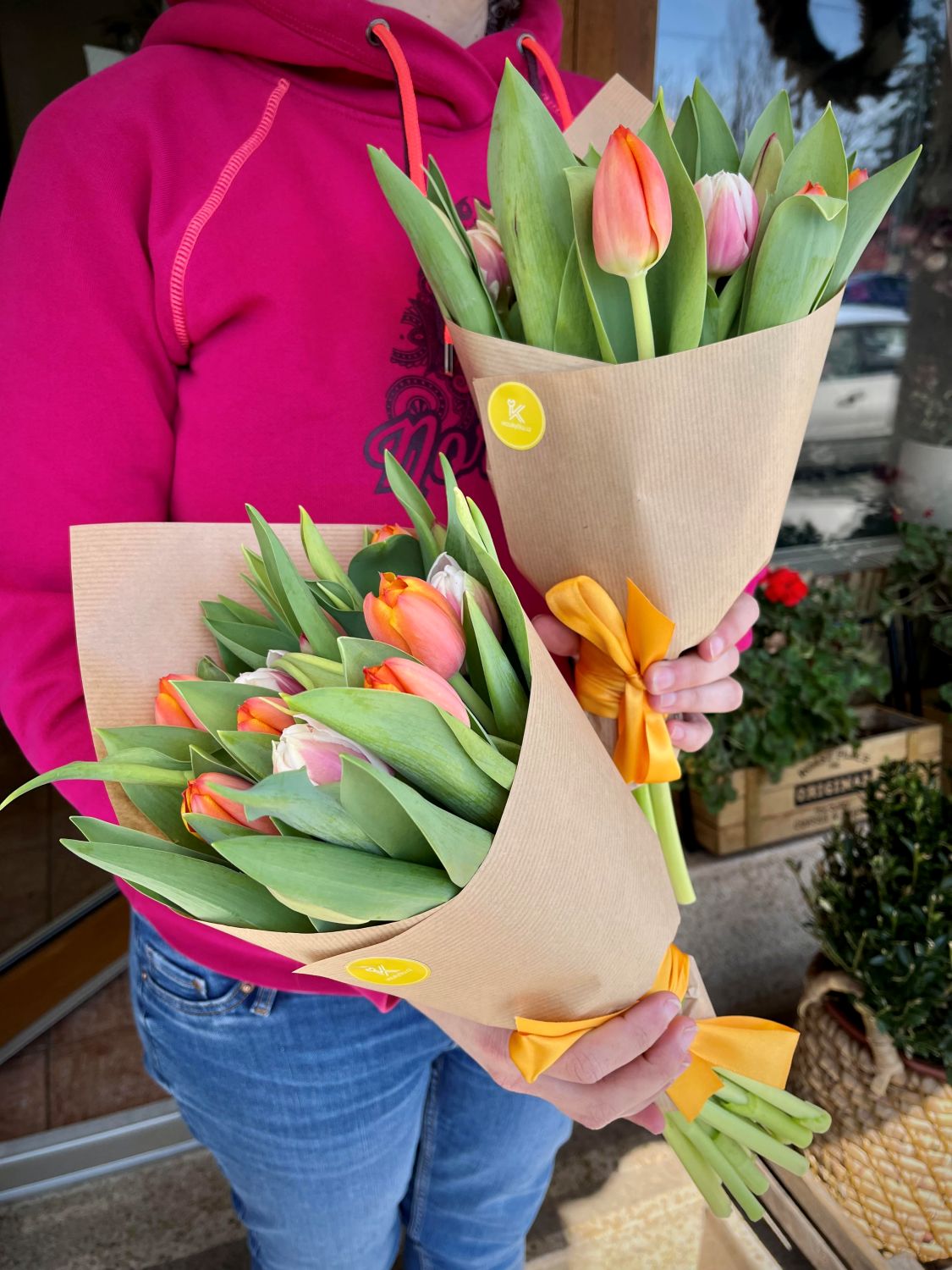 tulipány kytice