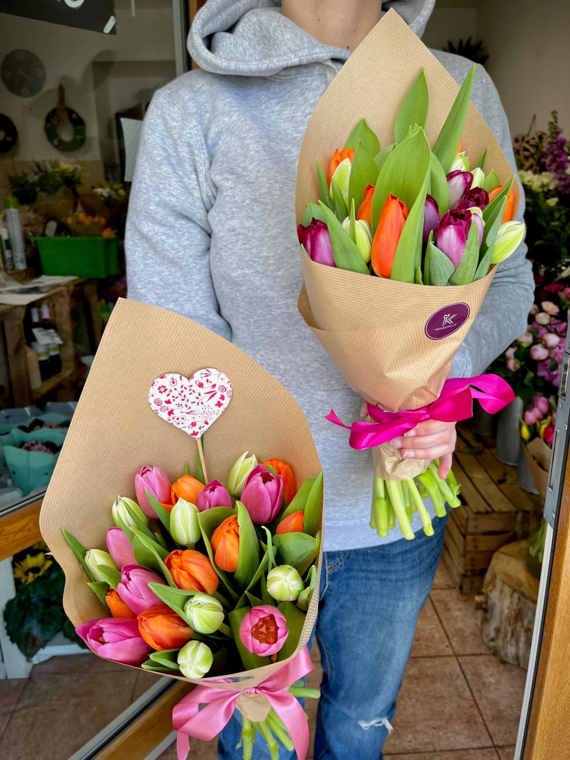 Kytice tulipánů