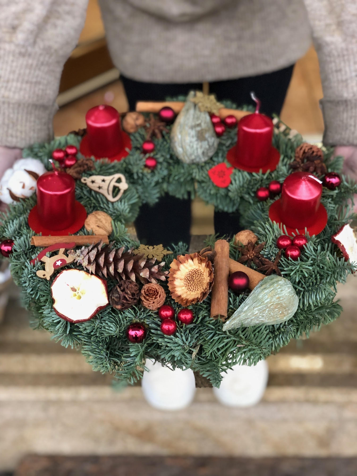 adventní věnec Vezukytku