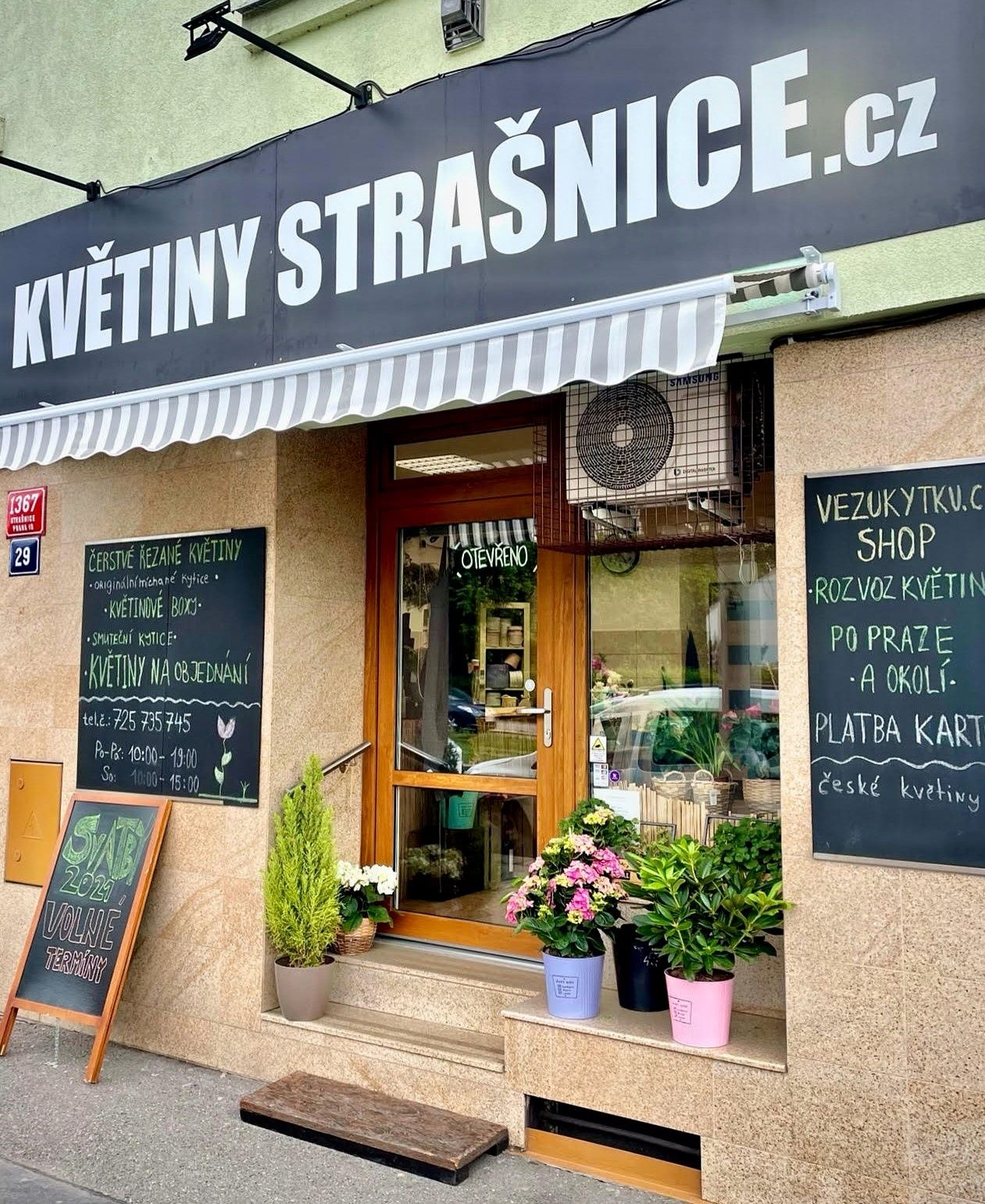 Květinářství Praha