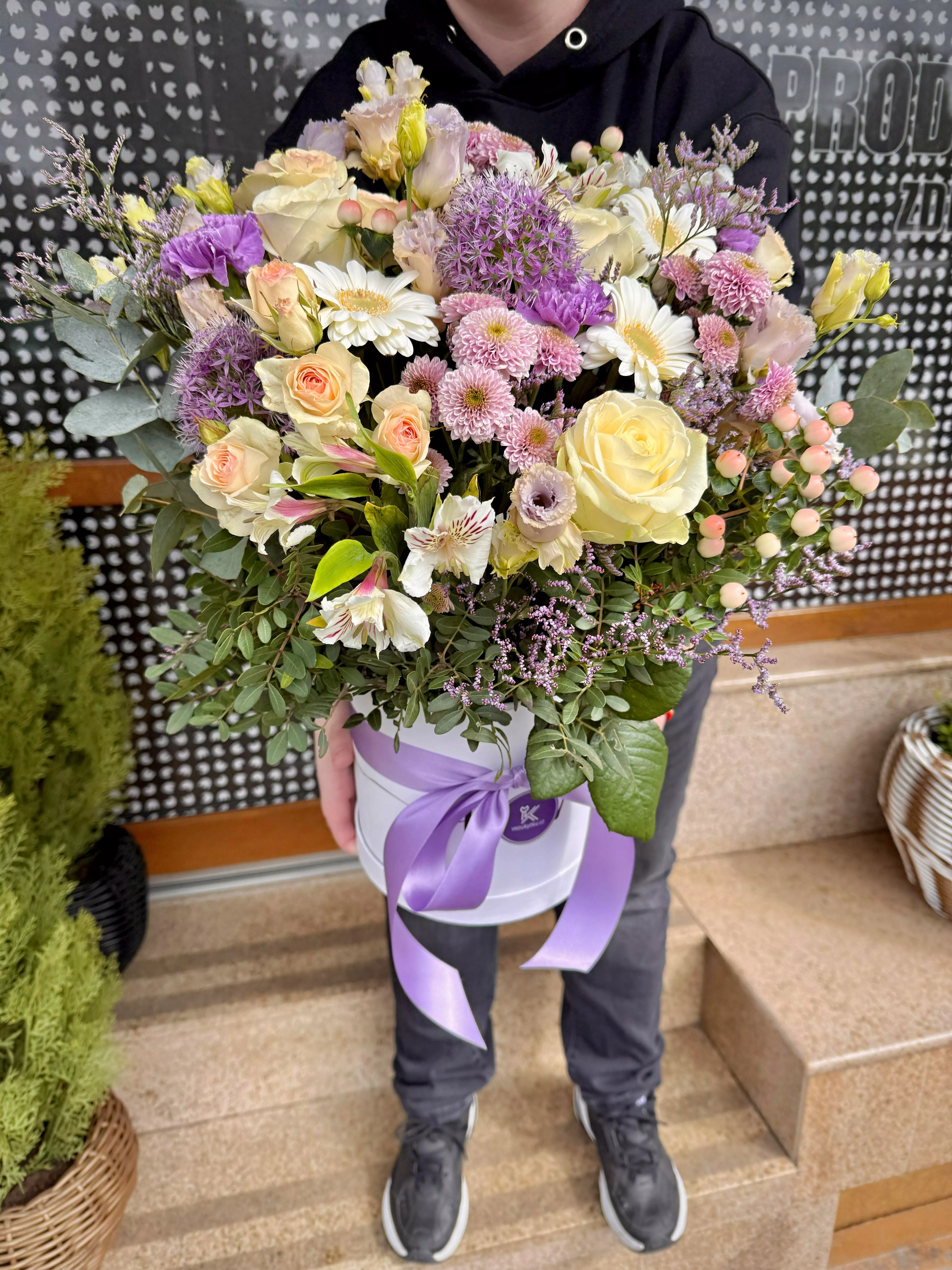 Květinový box dle floristky