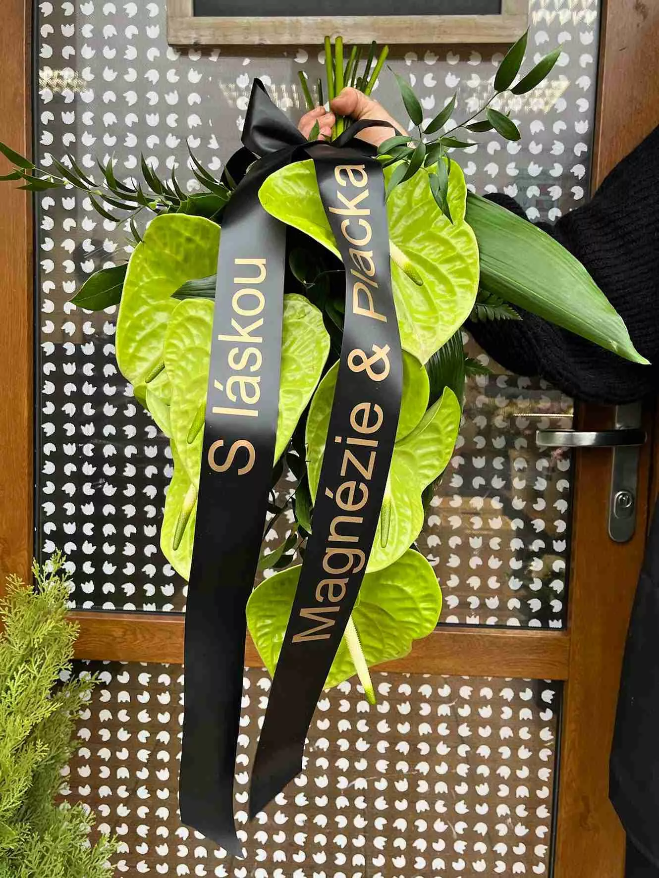 Kytice smuteční pro muže