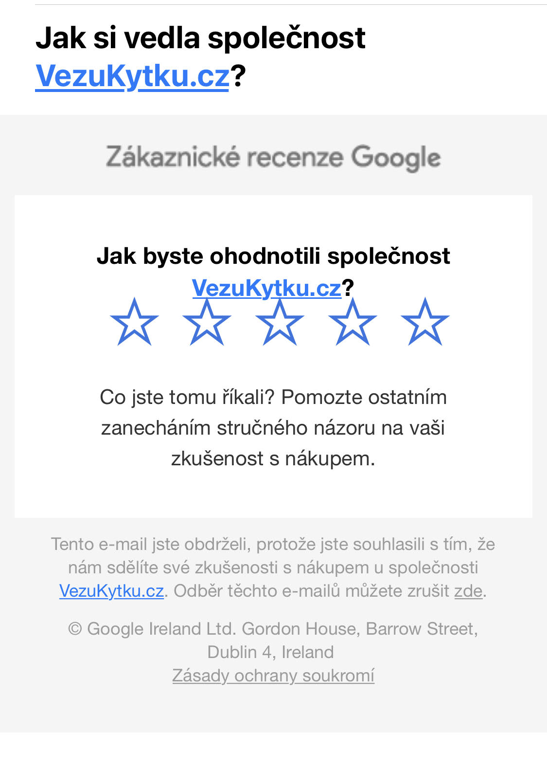 Recenze online květinářství